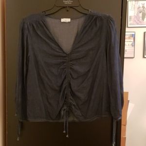 CHARMING CHARLIE Denim Top